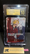 CGC PRISTINE 10 Sanji OP01-013 Promo 25th Anniversary Edition ONE PIECE Card JP①