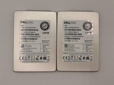 Dell/SK Hynix SE5110 3.84TB HFS3T8G3H2X069N SATA 6Gb/s 3D TLC 1 DWPD 2.5'' SSD