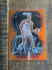 Alanna Smith - 2022 Panini WNBA Prizm # 49 Orange /49 IP Signed Autograph 