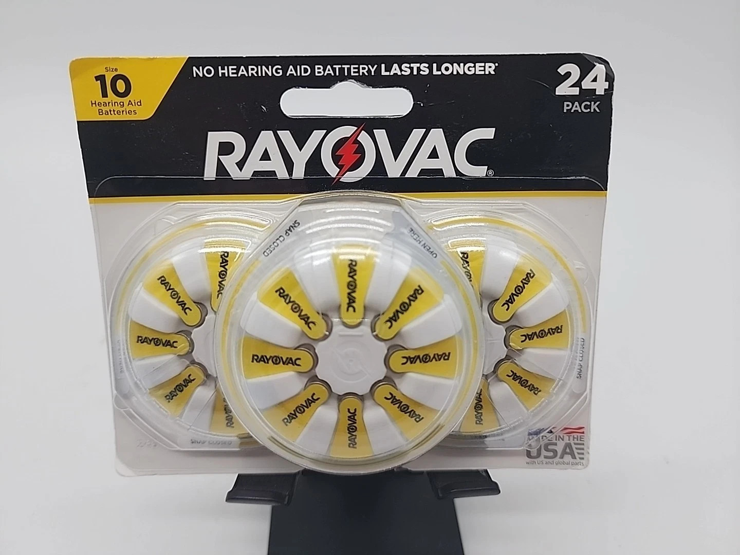 Rayovac Hearing Aid Batteries Size 10 24 PACK! Brand NEW!