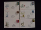 rescue jobs set of 6 FDC Germany 1970