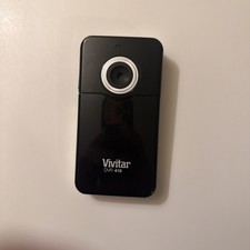 Vivitar DVR-410 Flash Media Camcorder: Black: Tested / Working