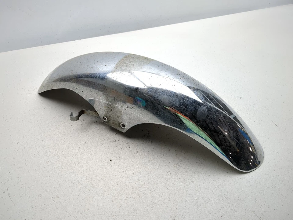 Cubierta guardabarros rueda delantera cromada 84 85 Honda Shadow VT700C Foto 4 de 4