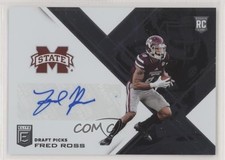 2017 Panini Elite Draft Picks Draft Picks Auto Fred Ross #198 Auto t6l