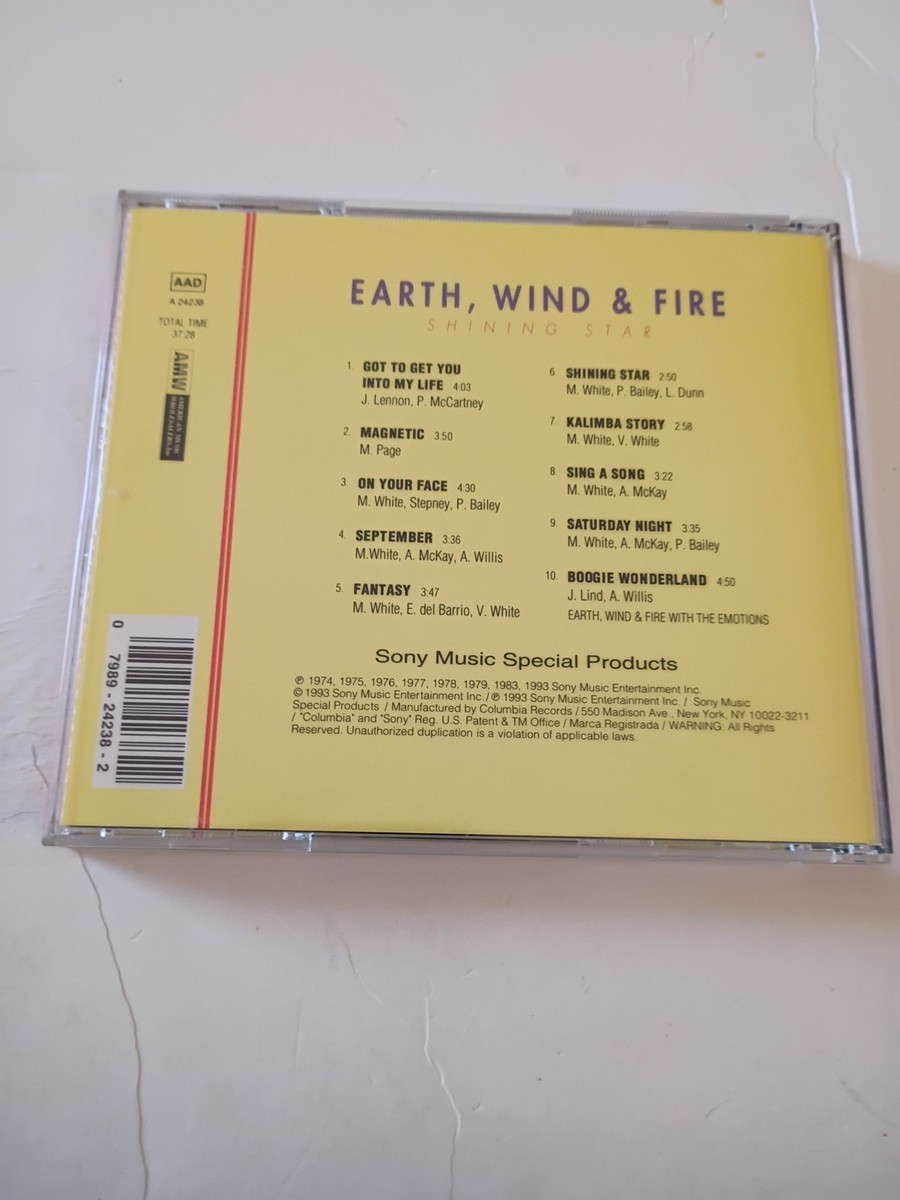 Shining Star by Earth, Wind & Fire (CD, 1997) B21
