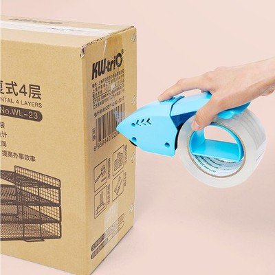KW-trio Handhled Tape Dispenser 40-48mm Width Tape Cutter Manual Packing PXPP