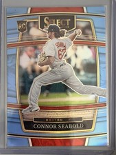 2022 Panini Select - Concourse Connor Seabold #5 Light Blue Prizm /149 (RC)