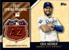 2017 Topps #MLBST-EH Eric Hosmer MLB Spring Training Logo Patch Relics