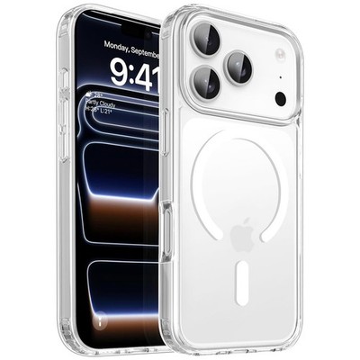 Magsafe Hülle für iPhone 17 Pro Max Magnet Handy Cover Clear Case Schutzhülle