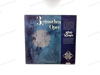 Lotte Lenya - Aus der 3 groschen Oper GER LP 10'' ´*