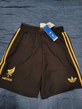 Adidas Mexico 2025 Gold Authentic Shorts SV—JF0390 Men’s Size S