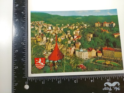 Flower Scene Karlovy Vary, Czech Republic. Postcard  