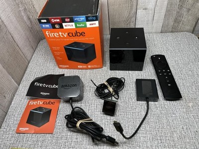Amazon Fire TV Cube 2nd Gen A78v3n Ultra HD 4K Streaming with Remote