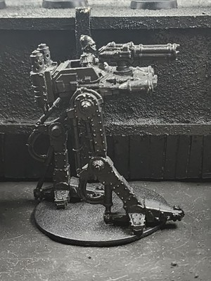 OOP Warhammer 40k Rogue Trader Imperial Guard Praetorian Sentinel Gunner 1 Metal