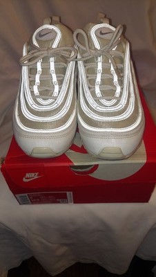 Size 9.5 - Nike Air Max 97 Triple White Wolf Gray