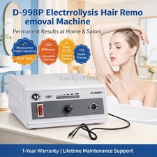 D-998P Electric Epilator Hair Removal Permanent Electrolysis Removal Machine