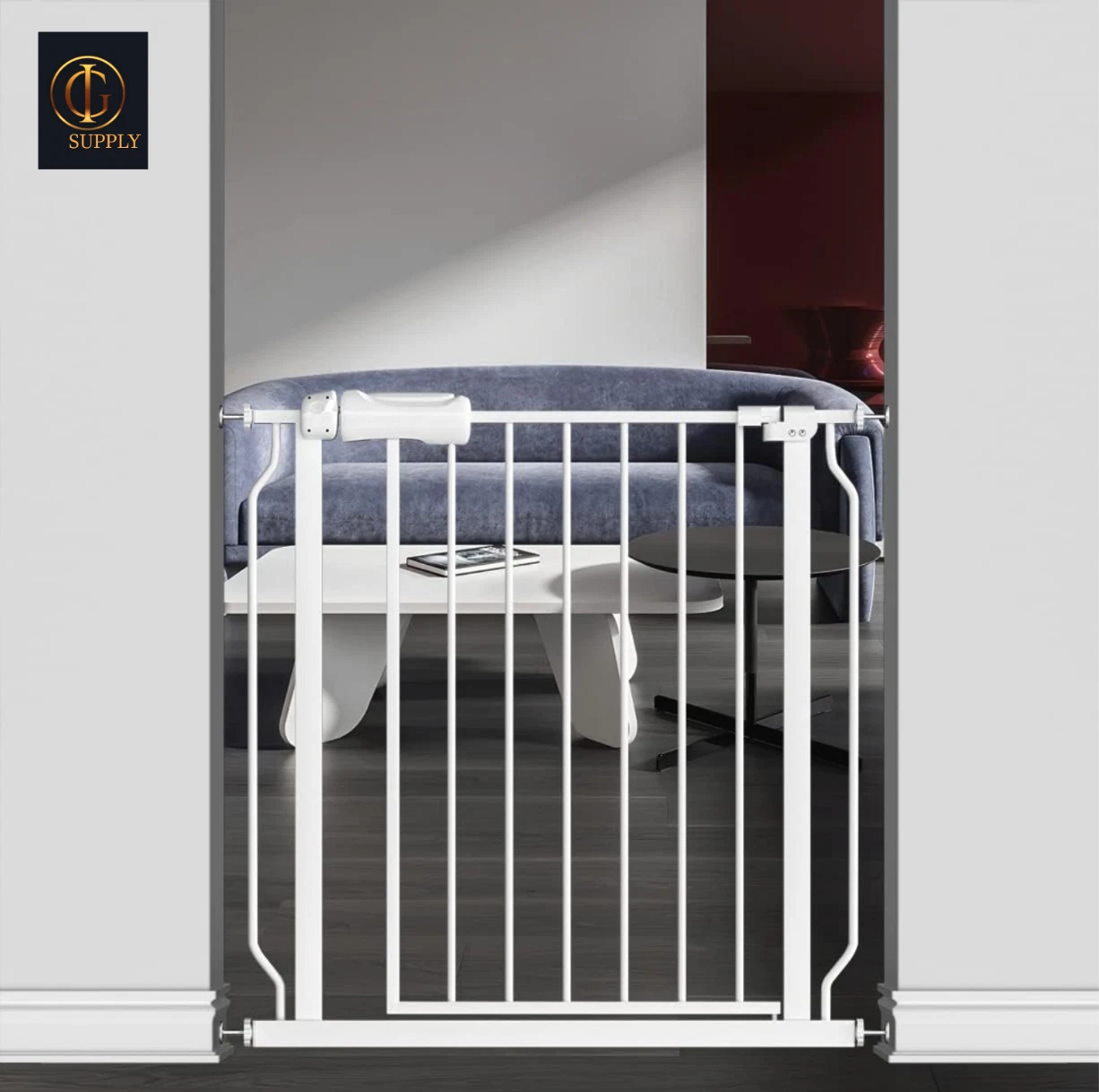 TSAYAWA Extra Wide Baby Safety Gate 29.6-33.8" Auto Close Child Gates ~ White~
Opens in a new window