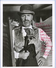 Keenan Wynn Signed Autographed 8x10 Photo Photograph DATED 1986