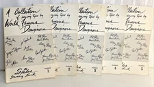 1967 Collection of Sewing Tips by World Famous Designers Spadea Sewing Book 1-5