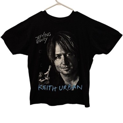 Keith Urban Defying Gravity Escape Together World Tour 2009 T-Shirt Black Med