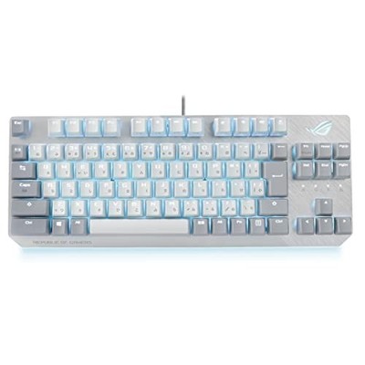 ASUS ROG Strix Scope NX TKL Gaming Keyboard Moonlight White Mechanical Wired