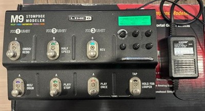 Line 6 M9 Stompbox Modeler Guitar Multi Effects Pedal Used Audio