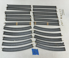 Atlas HO Snap Track Lot Of 22 Mix of Straight 9" Curves 18 R Austria