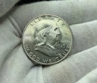 1949-D 50C Franklin Silver Half Dollar BU ~KEY DATE ~ C447