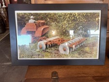 Tracteur Allis-Chambers avec cadre disque photo grand.