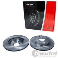 2X Maxgear Bremsscheiben Vorne 234Mm BelÜFtet Passend FÜR Daihatsu Cuore Move