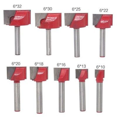 6MM Shank Cutter Engraving Shank Router Bit Milling Cutters for Mill
