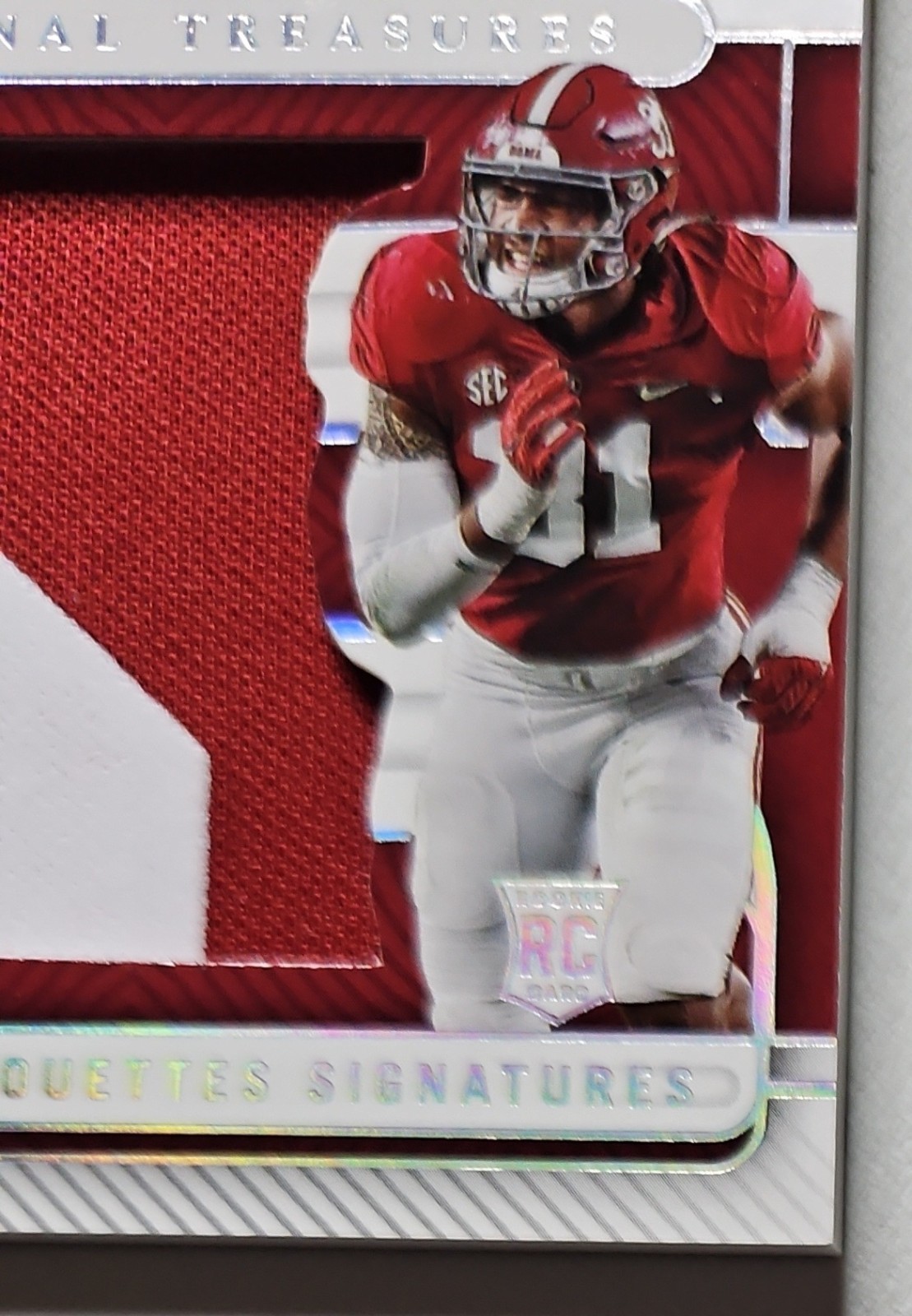 2023 PANINI NATIONAL TREASURES ALABAMA WILL ANDERSON JR /39 AUTO RELIC ROOKIE 🔥 view 6