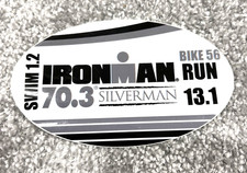 Ironman 70.3 Silverman Triathlon Sticker 5x3 Swim Bike Run Glossy Multicolor Ironman 70.3 Silverman Triathlon Sticker 5x3 Swim Bike Run Glossy Multicolor