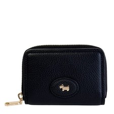 RADLEY Purse Black Leather Small Coin Card Wallet - Heath Crescent - New RRP �69