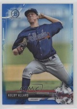 2017 Bowman Draft Chrome Blue Refractor 119/150 Kolby Allard #BDC-36 4g3