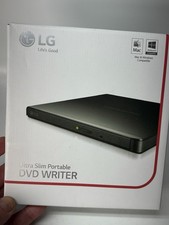 LG GP55EX70 Ultra Slim Portable DVD Writer with M-DISC Support - Black