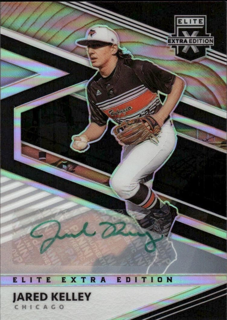 2020 Panini Elite Extra Edition #47 Jared Kelley Opti-Chrome Signatures