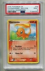 2006 POKEMON EX CRYSTAL GUARDIANS CHARMANDER #48 REVERSE STAMPED HOLO PSA 9 P1