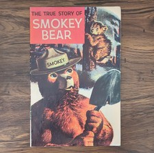 Vintage Smokey Bear Comic? ?The True Story of SmokeyBear? ForestFire Prevention 