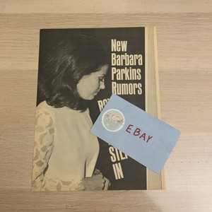 Barbara Parkins - Vintage Clippings (Peyton Place) #1