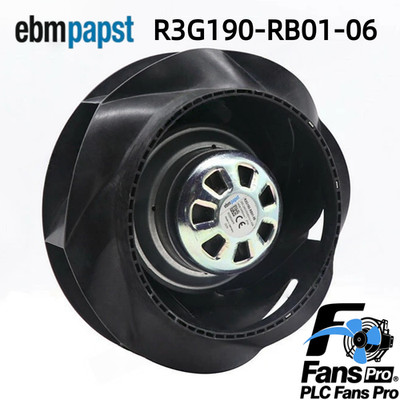 1PCS New Ebmpapst R3G190-RB01-06 200-240VAC 44W Centrifugal Fan Fast Shipping
