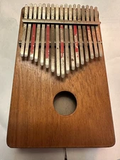 Vintage HUGH TRACEY Kalimba African folk Musical HARP Instrument South Africa
