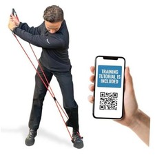 Golf Swing Grip Accuracy Power Trainer Resistance Band Training Aid for