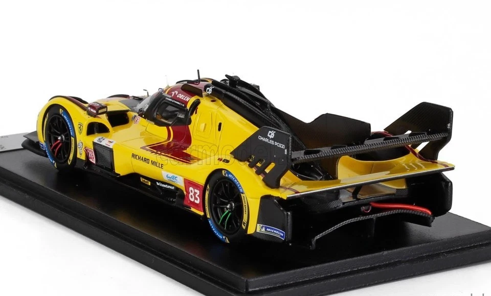 LOOKSMART 1/43 TEAM FERRARI AF CORSE 499P 3.0L TURBO V6 #83 WINNER LE MANS 2025 - Image 4 of 4