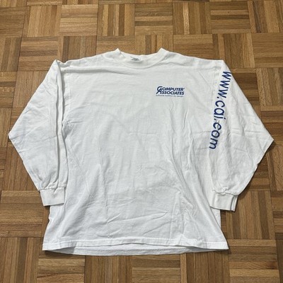 Vintage Computer Associates Long Sleeve Tee 1990s XL