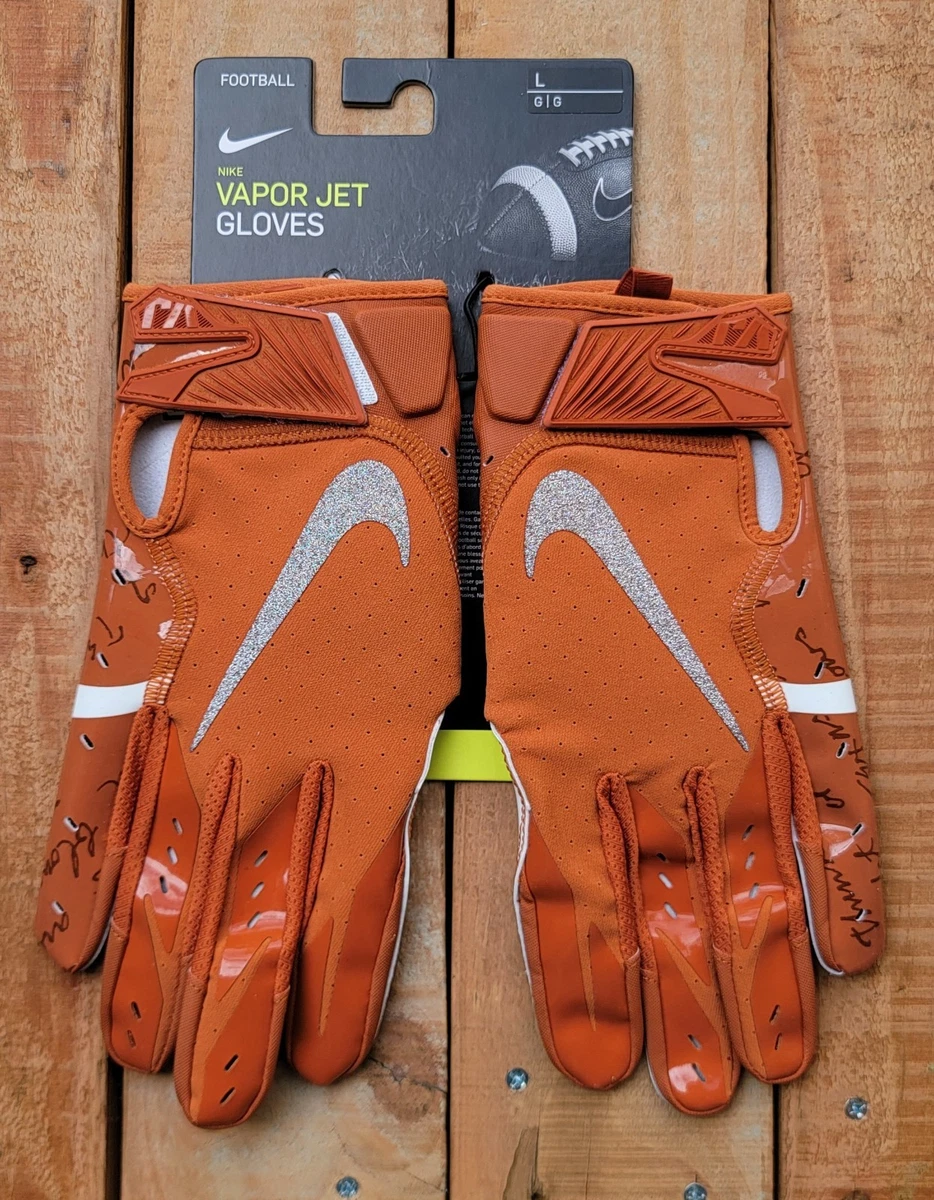 Orange Nike Football Gloves for sale - eBay