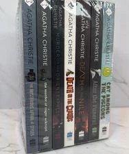 Agatha Christie✨Poirot Series✨7 Books Collection Box Set✨PAPERBACK 2023 ✨NEW