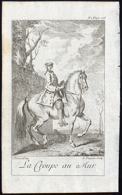 Antiker Druck - CROUPE AU MUR - HÜPFT AUS - Paket - Dupuis - 1769
