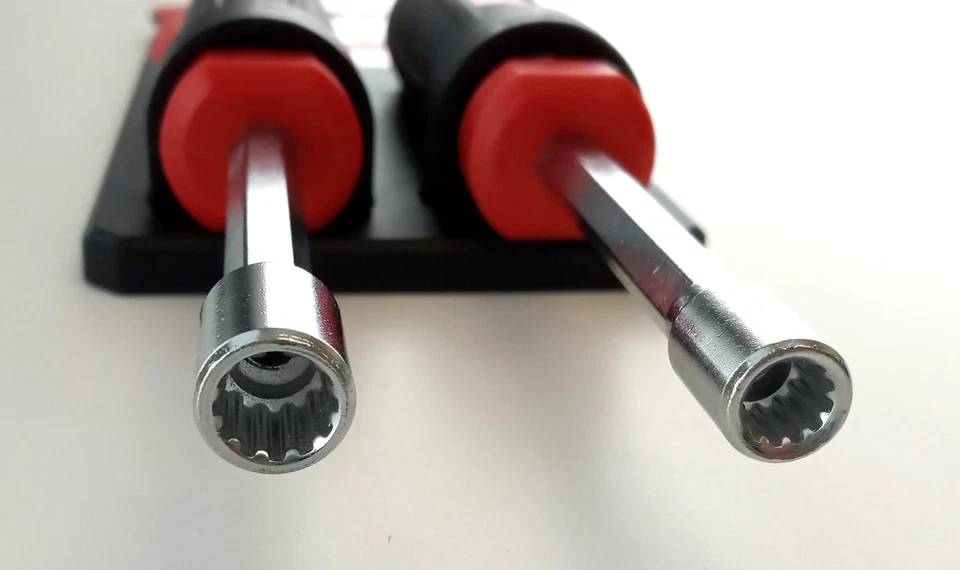 Milwaukee 48-22-2402 Hollow Nut Driver 2-Piece Set 1/4" & 5/16" - Image 3 of 3