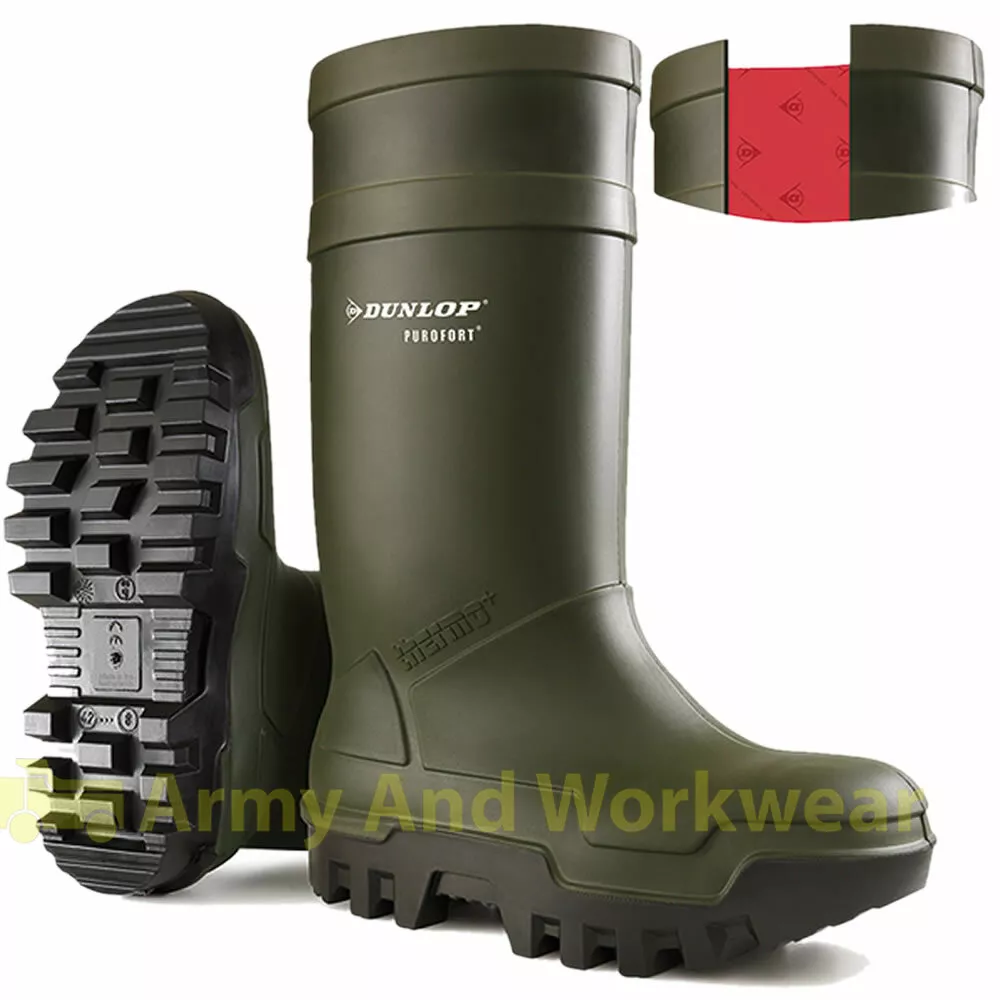 Dunlop purofort thermo+ full best sale safety